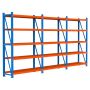 Regał magazynowy 15-półkowy Mega-M FORTIS LIGHT H-200 cm L-585 cm G-60 cm kreuj swój biznes z Wyposażenie sklepów i instytucji  - Kreuj swój biznes z 4store.pl