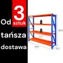 Regał metalowy magazynowy 4-półkowy Mega-M FORTIS LIGHT H-200 cm L-200 cm G-50 cm moduł bazowy WYSYŁKA PALETOWA kreuj swój biznes z Wyposażenie sklepów i instytucji  - Kreuj swój biznes z 4store.pl