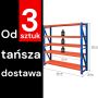 Regał metalowy magazynowy 5-półkowy Mega-M FORTIS LIGHT H-200 cm L-200 cm G-50 cm moduł bazowy WYSYŁKA PALETOWA kreuj swój biznes z Wyposażenie sklepów i instytucji  - Kreuj swój biznes z 4store.pl