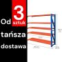 Regał metalowy magazynowy 5-półkowy Mega-M FORTIS LIGHT H-200 cm L-192,5 cm G-60 cm moduł dostawny WYSYŁKA PALETOWA kreuj swój biznes z Wyposażenie sklepów i instytucji  - Kreuj swój biznes z 4store.pl