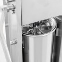 Nadziewarka do kiełbas pionowa 5 L - zbliżenie na cylinder z tłokiem
