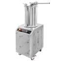 Nadziewarka do kiełbas hydrauliczna Mega-M 26 L wydajność 400 kg/h moc 1100 W
