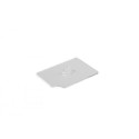 Pokrywka z plexi z wnęką na łyżkę, na miskę 1 L, 214x153x85 mm Dupont