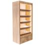 Regał na pieczywo otwarty Mega-M H-205 cm L-100 cm G-58 cm dąb amerykański kreuj swój biznes z Wyposażenie sklepów i instytucji  - Kreuj swój biznes z 4store.pl