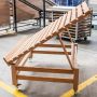Wyspa na warzywa i owoce H-112 cm L-120 cm G-97 cm buk kreuj swój biznes z Wyposażenie sklepów i instytucji  - Kreuj swój biznes z 4store.pl