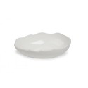 Miska z plexi, egg shaped, biała 300x210x75 mm Dupont