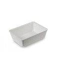Pojemnik GN 1/5 80, 265x200x80 mm, biały, plexi, Dupont