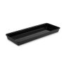 Pojemnik GN 2/5 40, 530x200x40 mm, czarny,plexi, Dupont Dupont Pojemniki z plexi - 4store.pl