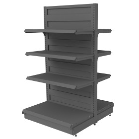 Regały dwustronne (gondole)|Wyposażenie sklepów i instytucji  - Kreuj swój biznes z 4store.pl