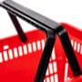 Koszyk sklepowy zakupowy Mega-M czerwony kreuj swój biznes z Wyposażenie sklepów i instytucji  - Kreuj swój biznes z 4store.pl