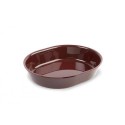 Pojemnik na sałatki GN1/2, z plexi, Oval 265x325 mm, głębokość 65 mm, Dupont