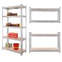 Regał magazynowy Mega-M BASIC H-180 cm L-90 cm G-40 cm 5 półek z MDF 4 mm 175 kg ocynk kreuj swój biznes z Wyposażenie sklepów i instytucji  - Kreuj swój biznes z 4store.pl