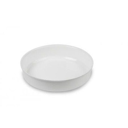 Pojemnik z plexi na sałatki okrągły 300 mm głębokość 65 mm Dupont Dupont Pojemniki z plexi - 4store.pl