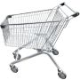 Wózek sklepowy zakupowy Mega-M Y 125L S-54 cm kreuj swój biznes z Wyposażenie sklepów i instytucji  - Kreuj swój biznes z 4store.pl