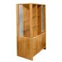 Witryna sklepowa na ciastka i cukierki H-137 cm L-67 cm G-44 cm dąb kraft kreuj swój biznes z Wyposażenie sklepów i instytucji  - Kreuj swój biznes z 4store.pl