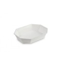 Miska z plexi biała 265x200x50 mm Dupont