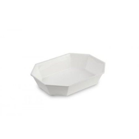 Miska z plexi biała 265x200x50 mm Dupont Dupont Pojemniki z plexi - 4store.pl