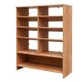 Witryna sklepowa na ciastka Mega-M H-152 cm L- 120 cm G- 50 cm dąb kraft kreuj swój biznes z Wyposażenie sklepów i instytucji  - Kreuj swój biznes z 4store.pl