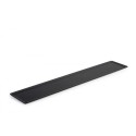 Pojemnik, taca, plate Dark Smoke z plexi, czarna 600x105x17 mm Dupont