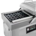 Pakowarka próżniowa 2-komorowa Mega-M 50/1 - komora próżniowa z płytami wypełniającymi i panel