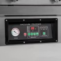 Pakowarka próżniowa 2-komorowa Mega-M - panel sterowania z manometrem