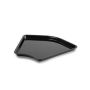 Pojemnik narożny 28x13,5x2 cm z plexi, czarny, ekspozycyjny, system 28, Dupont Dupont Pojemniki z plexi - 4store.pl