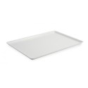 Pojemnik, taca, plate z plexi, biała 600x400x17 mm Dupont