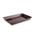 Pojemnik GN 1/1, 53x32,5 cm, z plexi, wysokość 50mm bordowy, Dupont