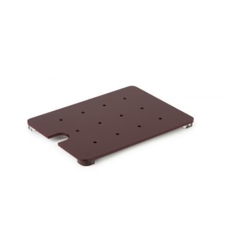Ociekacz GN 1/5 bordowy 265x200 mm Dupont Dupont Pojemniki z plexi - 4store.pl