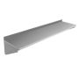 Półka ze stali nierdzewnej wisząca jednopoziomowa Mega-M 150x30 cm kreuj swój biznes z Wyposażenie sklepów i instytucji  - Kreuj swój biznes z 4store.pl