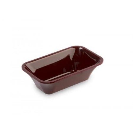Pojemnik GN 1/9 50, 176x108x50 mm, bordowy,plexi, Dupont Dupont Pojemniki z plexi - 4store.pl