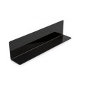 Profile, L-profile z plexi, L 500 mm, czarny Dupont