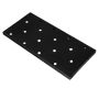 Półka stała Rack Mega-M 19"1U 49x26 cm do szaf 600mm czarna kreuj swój biznes z Wyposażenie sklepów i instytucji  - Kreuj swój biznes z 4store.pl