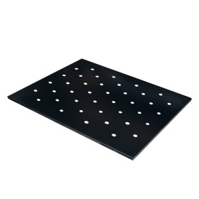 Półka stała Rack Mega-M 19"1U 48.5x50 cm do szaf 800mm czarna