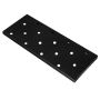 Półka stała Rack Mega-M 19"1U 49x19 cm do szaf 350mm/400mm czarna kreuj swój biznes z Wyposażenie sklepów i instytucji  - Kreuj swój biznes z 4store.pl