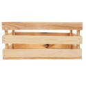 Skrzynka drewniana Mega-M 30x40x18 cm - widok z boku