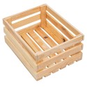 Skrzynka drewniana Mega-M 40x30x18 cm - widok z góry pod kątem
