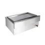 Płyta grillowa elektryczna 2/3 gładka+1/3 ryflowana Mega-M UC 2x3 kW 230 V kreuj swój biznes z Wyposażenie sklepów i instytucji  - Kreuj swój biznes z 4store.pl