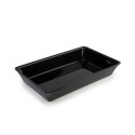 Pojemnik z plexi GN 1/1 80, 530x325x80mm, czarny Dupont