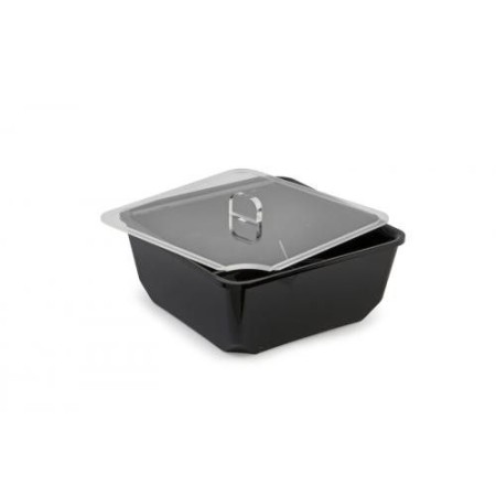 Pokrywka z plexi z wnęką na łyżkę, 280x140 mm Dupont Dupont Pojemniki z plexi - 4store.pl