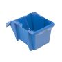Pojemnik magazynowy kuweta warsztatowa Mega-M 15,5x25x12 cm plastikowy niebieski S kreuj swój biznes z Wyposażenie sklepów i instytucji  - Kreuj swój biznes z 4store.pl