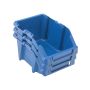Pojemnik magazynowy kuweta warsztatowa Mega-M 20x30x13 cm plastikowy niebieski M - zestaw 5 szt. kreuj swój biznes z Wyposażenie sklepów i instytucji  - Kreuj swój biznes z 4store.pl