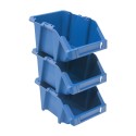 Kuweta warsztatowa Mega-M 20x30x13 cm - trzy pojemniki ustawione jeden na drugim