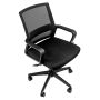 Fotel biurowy obrotowy FURVERO Basic czarny kreuj swój biznes z Wyposażenie sklepów i instytucji  - Kreuj swój biznes z 4store.pl