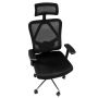 Fotel biurowy obrotowy FURVERO Eclipse BM/A3D/L3D/H2D czarny spełnia wymogi BHP kreuj swój biznes z Wyposażenie sklepów i instytucji  - Kreuj swój biznes z 4store.pl