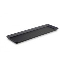 Pojemnik, taca, plate z plexi, GN 2/5 17 dark smoke 530x200x17 mm Dupont