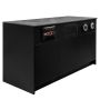 Szafka pod ekspres do kawy tip-on blat slim-line Mega-M L-154 cm G-60 cm H-92 cm czarny kreuj swój biznes z Wyposażenie sklepów i instytucji  - Kreuj swój biznes z 4store.pl