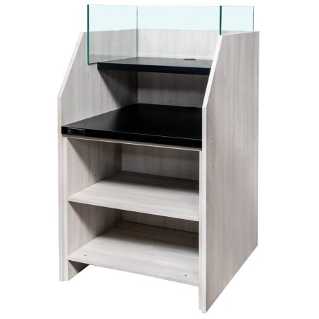 Stanowisko do hot-dogów Mega-M H-134 cm L-70 cm G-80cm wiąz liberty kreuj swój biznes z Wyposażenie sklepów i instytucji  - Kreuj swój biznes z 4store.pl