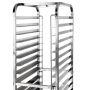 Wózek regał mobilny gastronomiczny na tace Mega-M 62x47x174 cm stal nierdzewna kreuj swój biznes z Wyposażenie sklepów i instytucji  - Kreuj swój biznes z 4store.pl