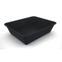 Pojemnik z plexi GN 1/2 80, 325x265x80mm,dark smoke, Dupont